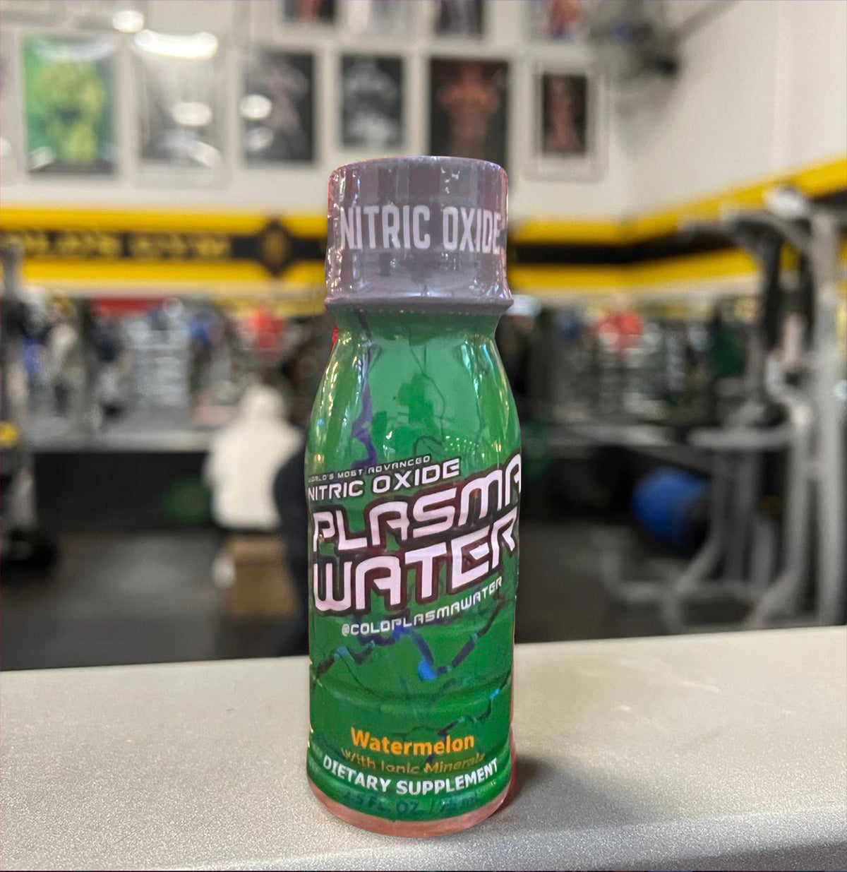Ionic Plasma Water SHOT | Cold-Plasma | 2.5 oz. | Nitric Oxide | Plasma-Activated Water (PAW) | Watermelon flavor